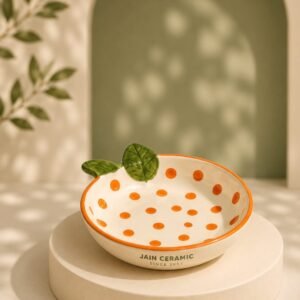 Fruit Shaped Bowl Orange