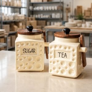 Tea Sugar Jar