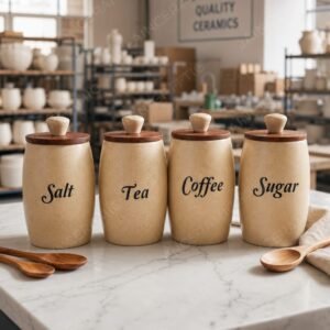 Wooden lid Jar (any one)