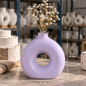 Donut Vase lilac