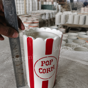 Popcorn Tub - 6.5 inch height